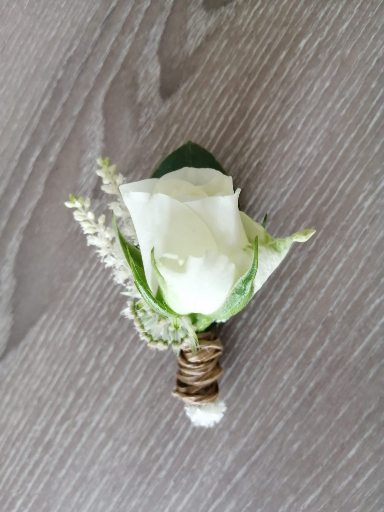 Boutonnière de marié